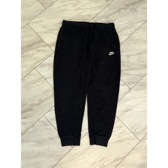 Nike Sportswear Club Fleece Joggers Black Men’s Size XL Comfy Sweatpants Active - Picture 1 of 6